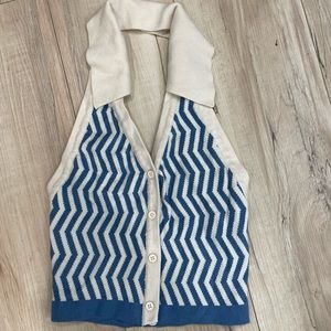 Striped Halter top